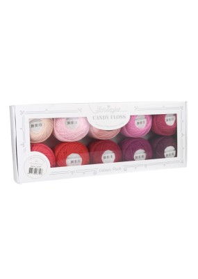 Scheepjes Candy Floss colour pack Raspberry