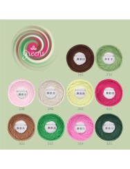 Scheepjes Candy Floss colour pack Greens