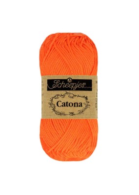 Scheepjes Catona Neon Orange 50g (603)