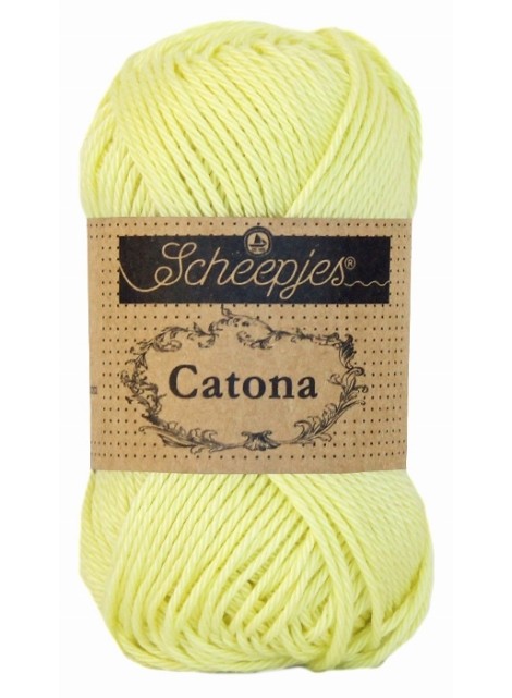 Scheepjes Catona Lemon Chiffon 50g (100)