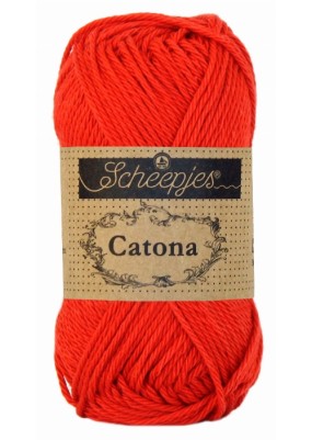 Scheepjes Catona Hot Red (115)