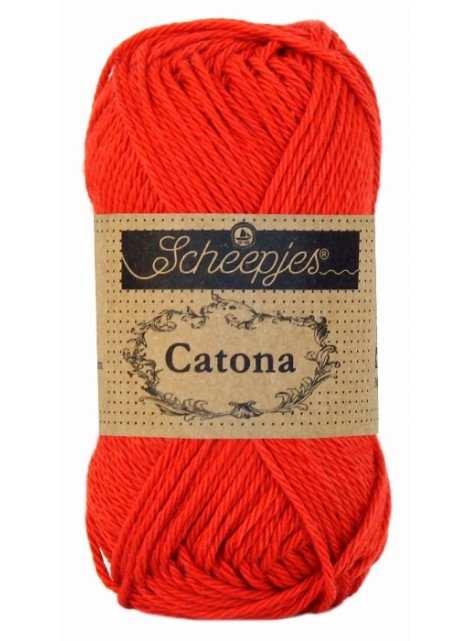 Scheepjes Catona Hot Red (115)