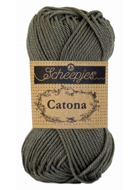 Scheepjes Catona Dark Olive 25g (387)