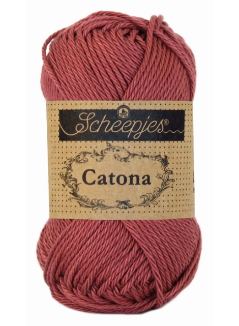 Scheepjes Catona Rose Wine 50g (396)