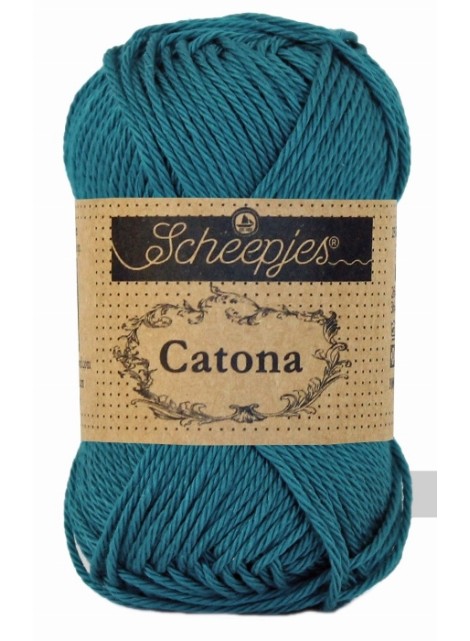 Scheepjes Catona Petrol Blue 25g (400)