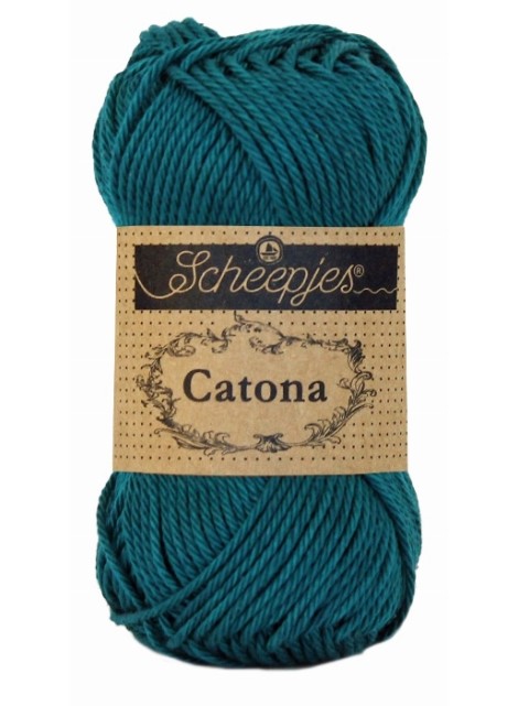 Scheepjes Catona Dark Teal 25g (401)