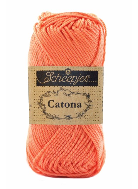 Scheepjes Catona Rich Coral 25g (410)