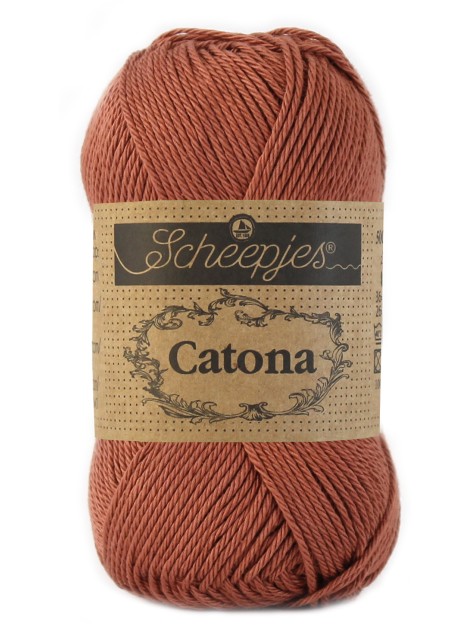 Scheepjes Catona Brick Red 25g (504)