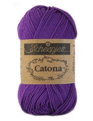 Scheepjes Catona Deep Violet 25g (521)