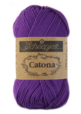 Scheepjes Catona Deep Violet 25g (521)