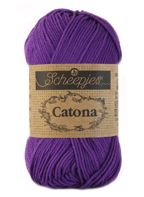 Scheepjes Catona Deep Violet 25g (521)