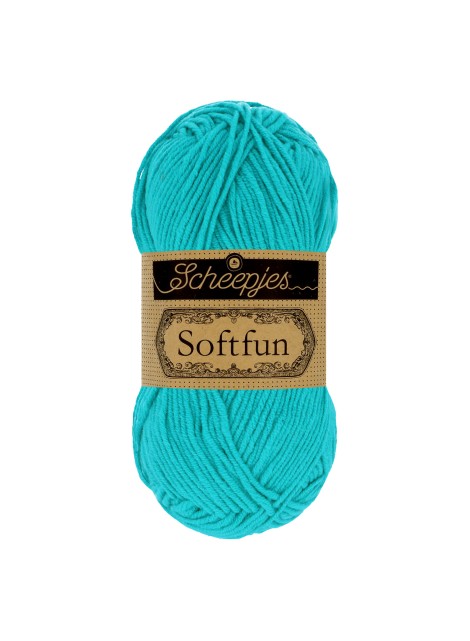 Scheepjes Softfun Bright Turquoise (2423)