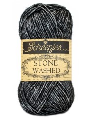 Scheepjes Stone Washed Black Onyx (803)