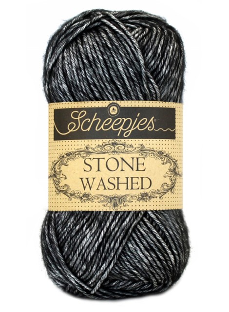 Scheepjes Stone Washed Black Onyx (803)