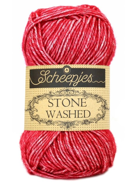 Scheepjes Stone Washed Red Jasper (807)