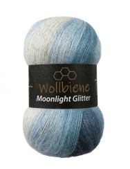 Wollbiene Moonlight Glitter Waterfall (5500)