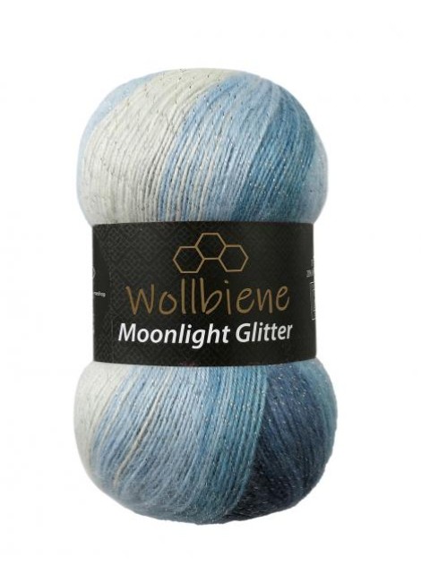 Wollbiene Moonlight Glitter Waterfall (5500)