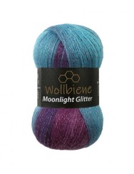 Wollbiene Moonlight Glitter Borealis (5960)