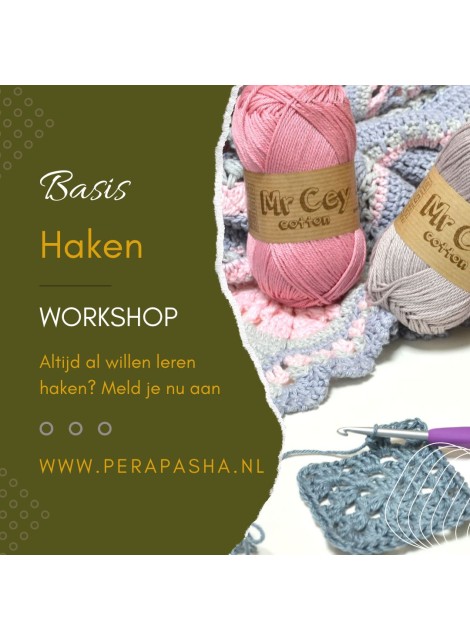 Workshop Basis Haken Les 1 en 2 (11 januari en 18 januari 2025)