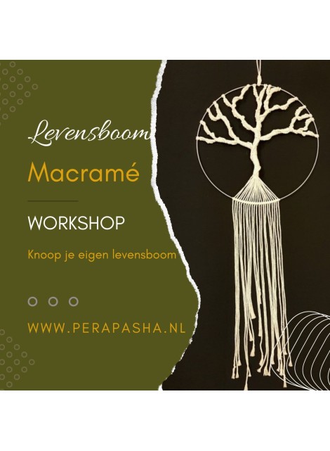 Workshop Levensboom (Macrame) (1 maart 2025)