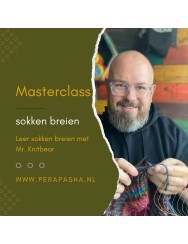 Masterclass Sokken Breien met Mr. Knitbear (15 en 29 maart 2025)