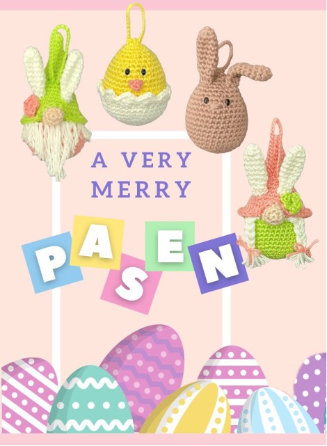 Very Merry Pasen Takdeco (Haakpatroon)