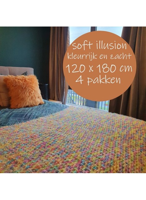 Soft Illusion Deken (Haakpatroon)