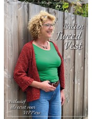 Woolly Tweed Vest (Breipatroon)