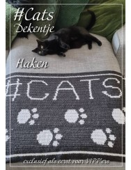 Cats bankdekentje (Haakpatroon)