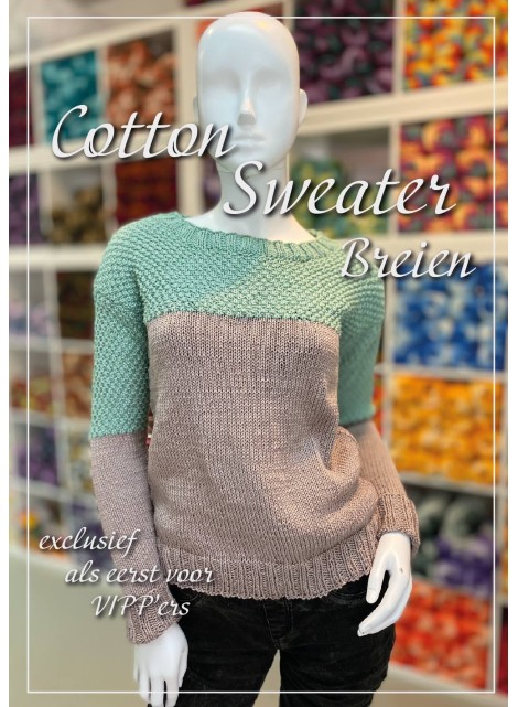 Cotton 4 Sweater (Breipatroon)