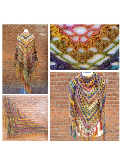 Inca Shawl (Haakpatroon)