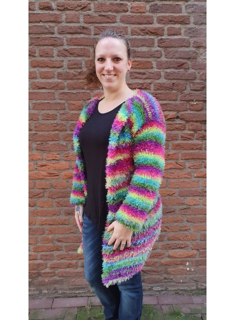 Lammy Salsa Vest / Sjaal /  Spencer en dekens (Haakpatroon)