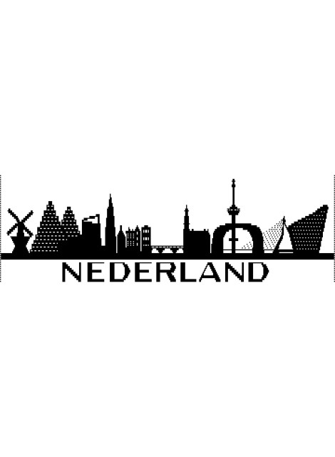 Skyline Nederland (Haakpatroon)