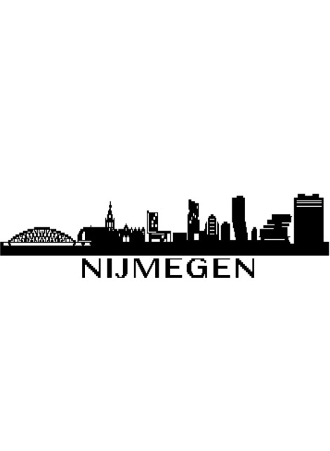 Skyline Nijmegen (Haakpatroon)