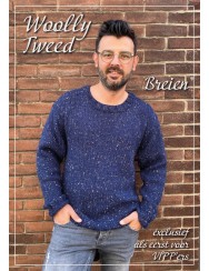 Woolly Tweed Heren Trui (Breipatroon)