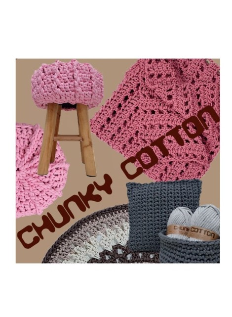 Chunky Cotton 5 Projecten PDF (Haakpatroon)